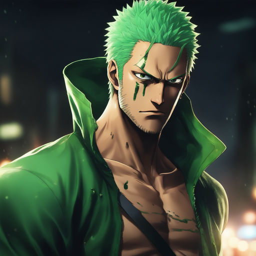 prompthunt: zoro from one piece cutting the world in half with his 3 sword  style, anime, 4k