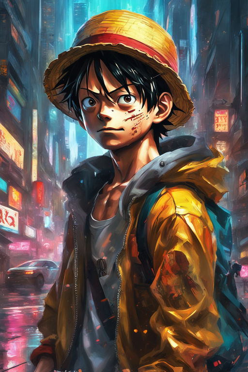 Monkey D. Luffy  Design de personagem, Arte mangá, Anime