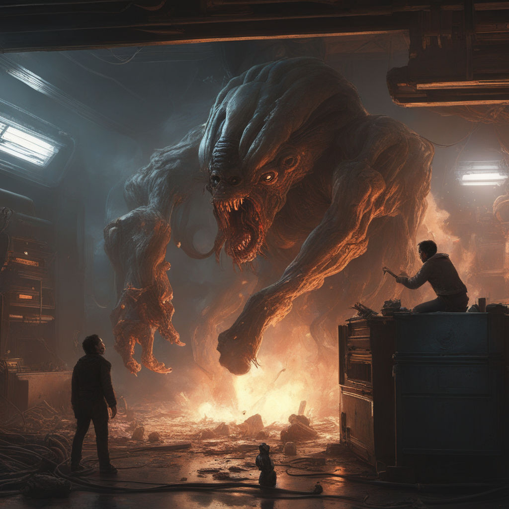 ArtStation - Backrooms Monster