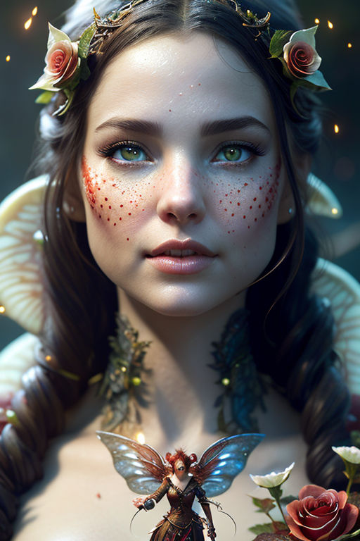 wood fairy makeup