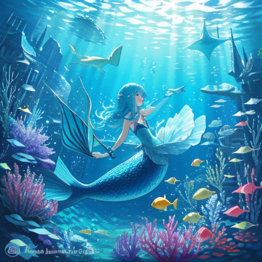 animated mermaids underwater