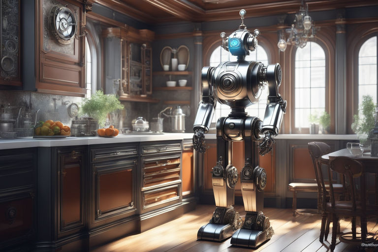 Making Fallout 4's Robot Butler Mister Handy Real Using 3D