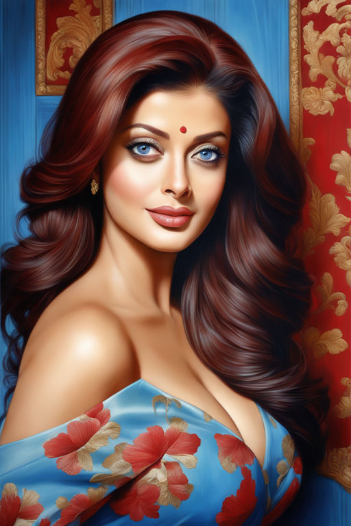 Bollywood Beauty Aishwarya Rai HD Wallpaper Poster Multicolo