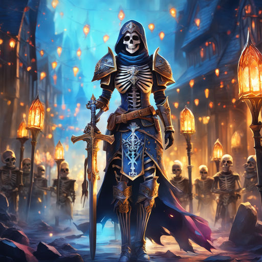 Skeleton Warrior Sawed Off Shotgun Fantasy 4K Wallpaper iPhone HD Phone  #9240f