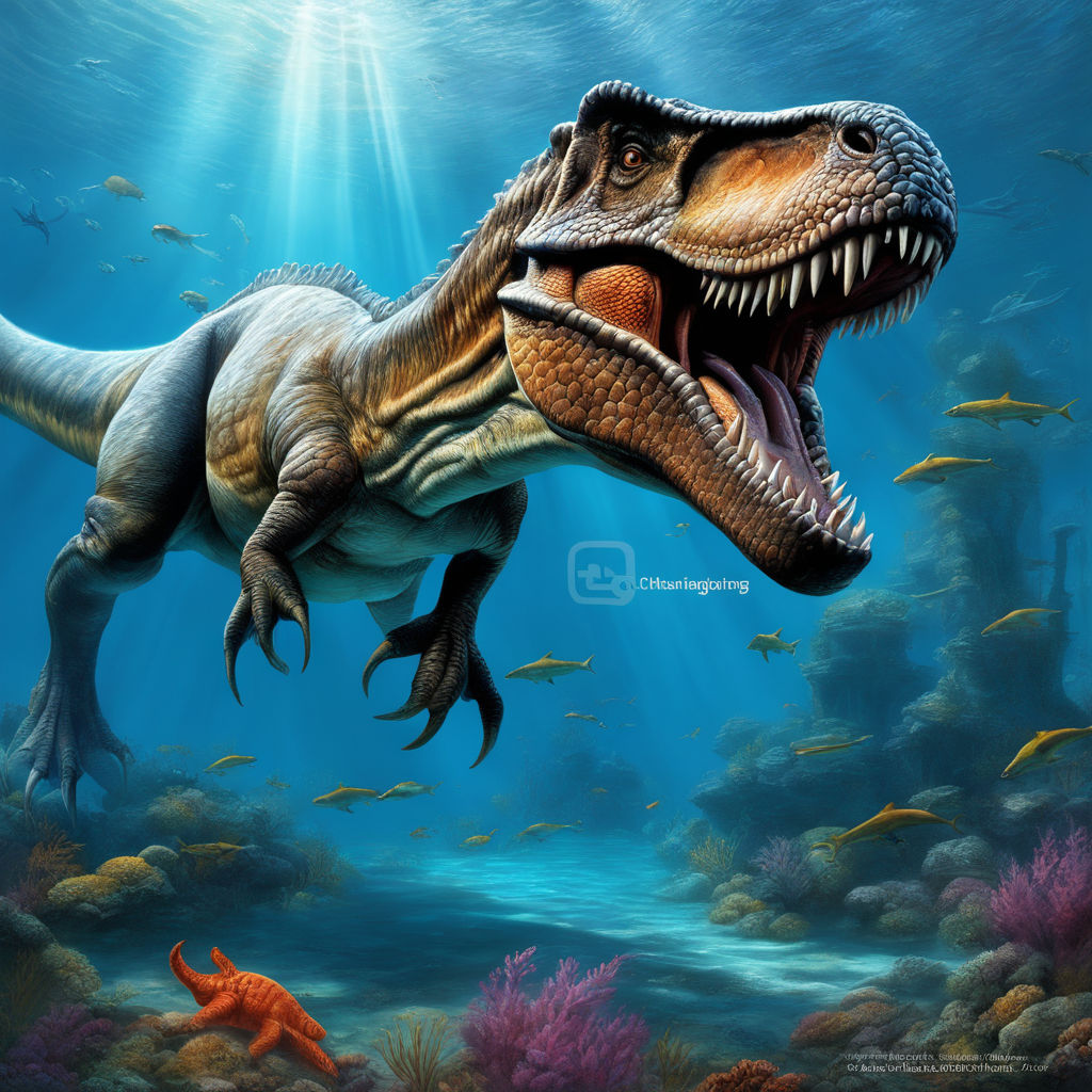 T-Rex-Dinosaur Diamond Painting