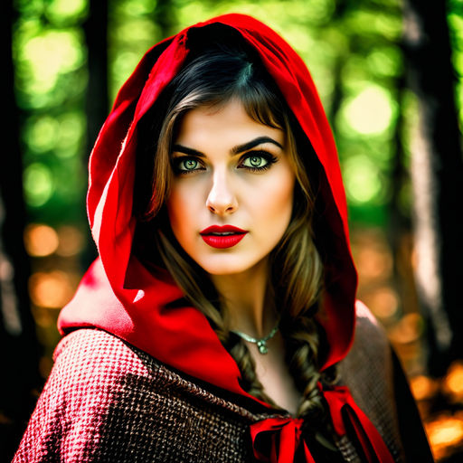 little red riding hood photography