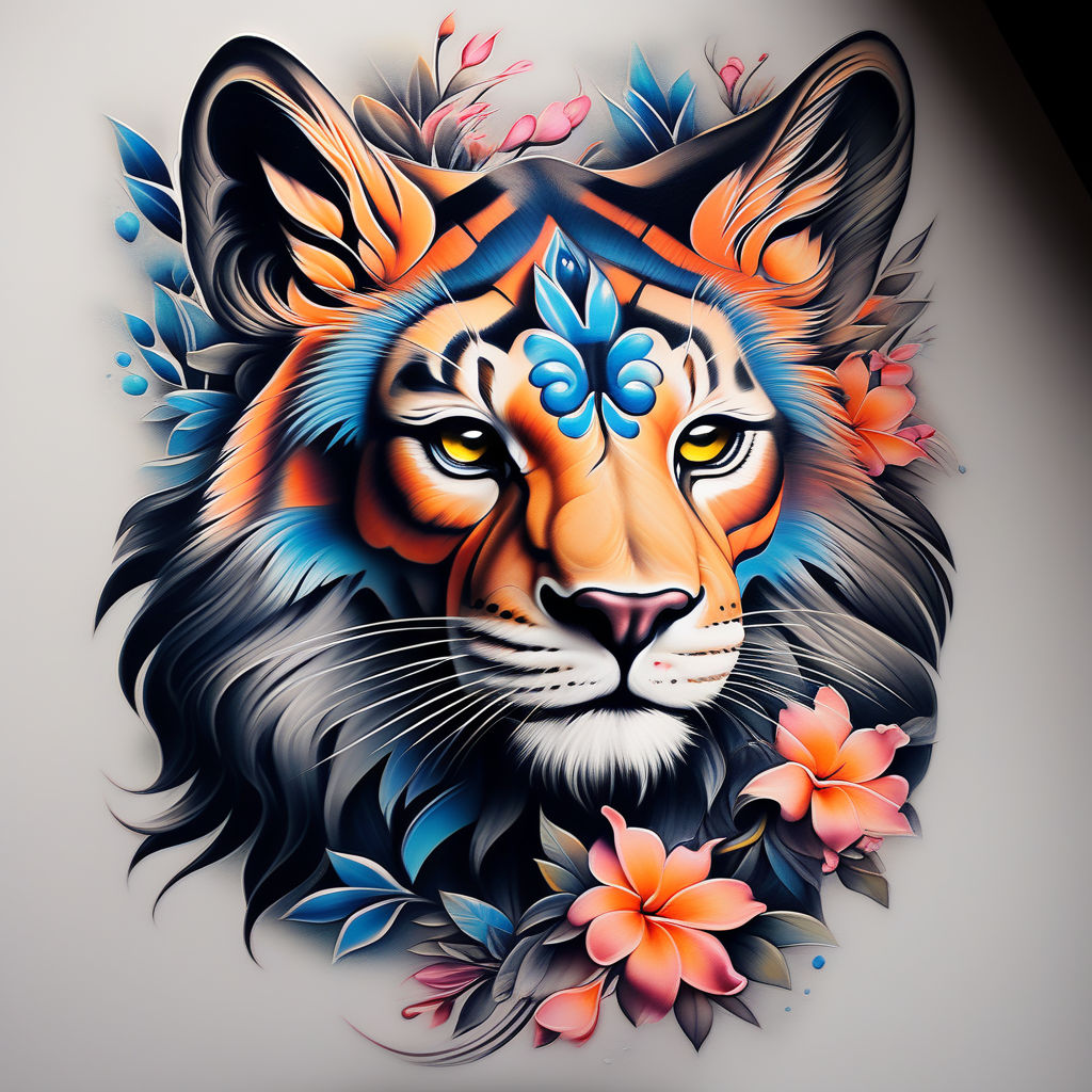 Tiger breaking through skin tattoo … – Trashcan Emporium & The ThreadShed  Fresh East