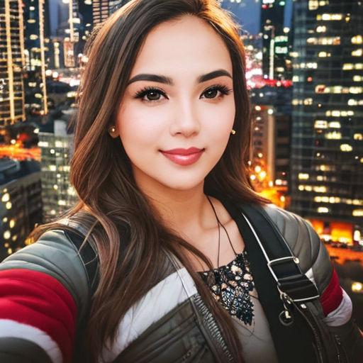 Selfie, Smile and Portrait of a Beautiful Woman Relaxing, Calm and Content  in a House. Happy, Cute and Face of a Girl Stock Image - Image of girl,  empowerment: 267043739