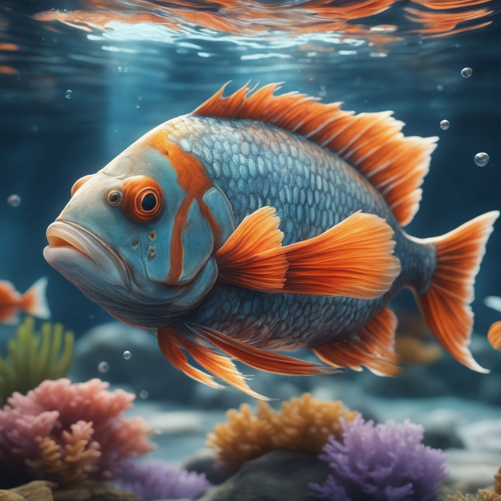 Premium Vector | Set of aquarium bottom fish ancistrus realistic and  fairytale underwater characters flat vector illustration