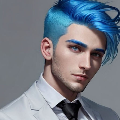 16 Icy Light Blue Hair Color Ideas