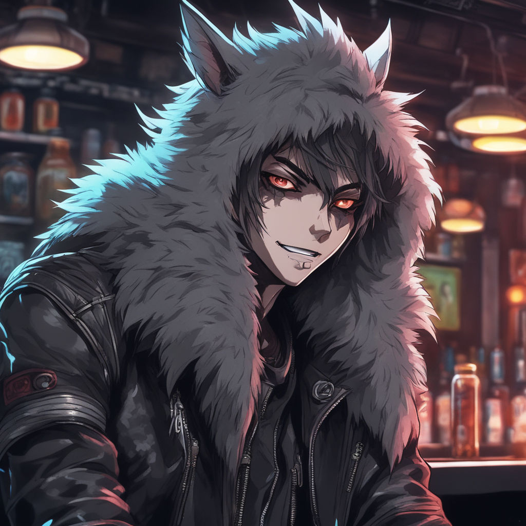 anime demon wolf boy