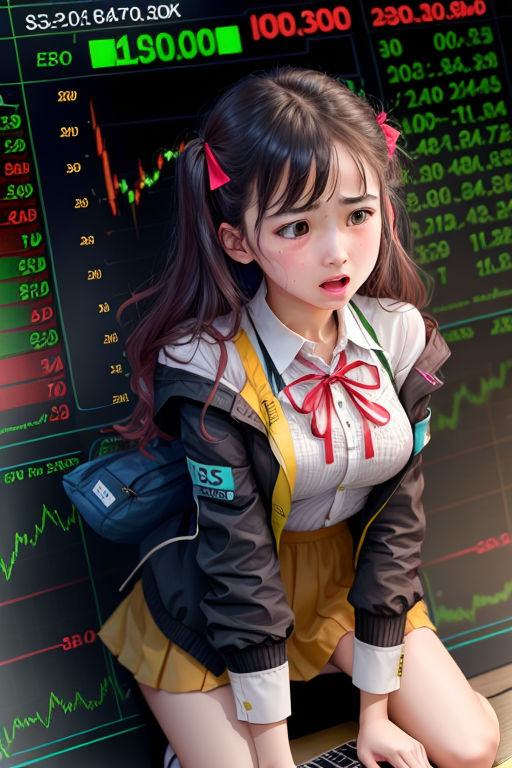 Anime catgirl winning at the stock market  Stable Diffusion  OpenArt