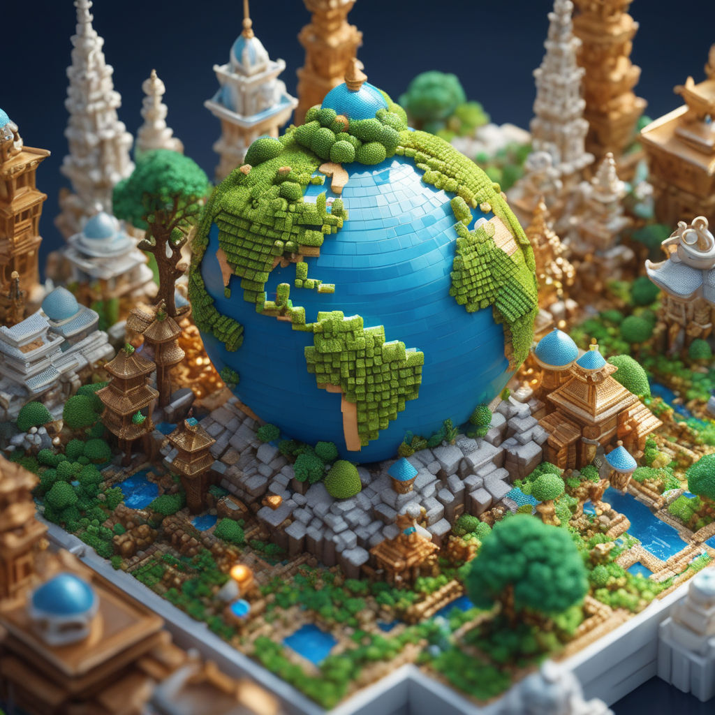 ArtStation - Minecraft Earth UI Art Samples