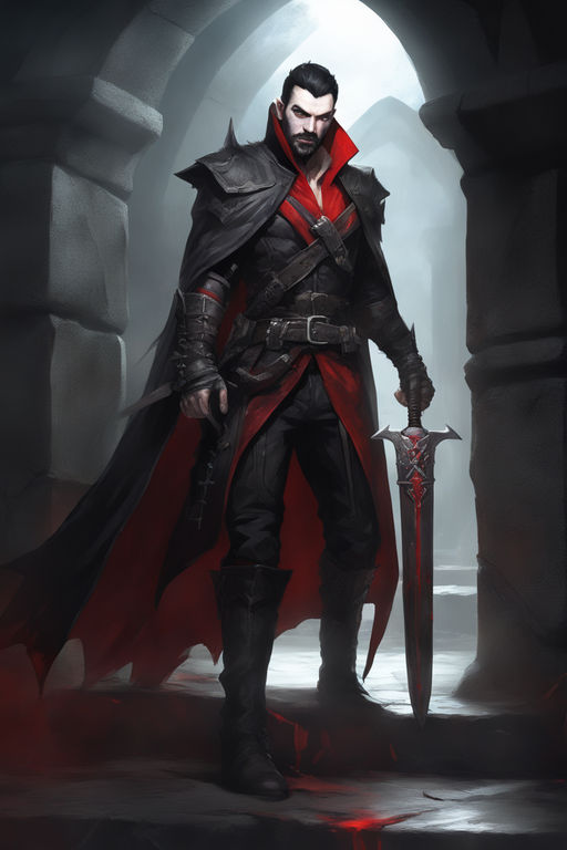 vampire warrior art