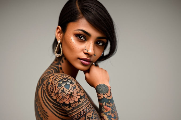 6 female tattoo models making waves on Insta  HOI