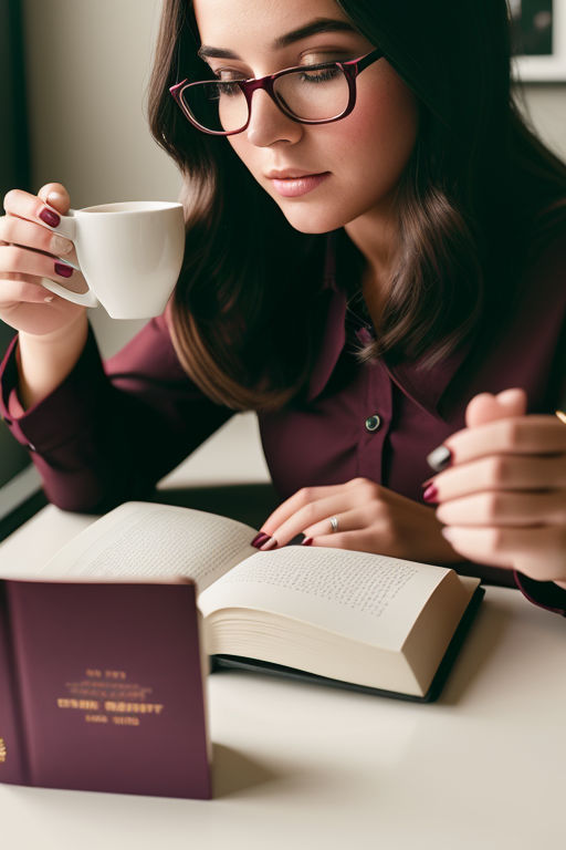 ArtStation - a young girl reading her book