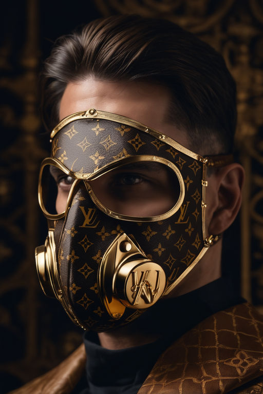 louis vuitton gas mask