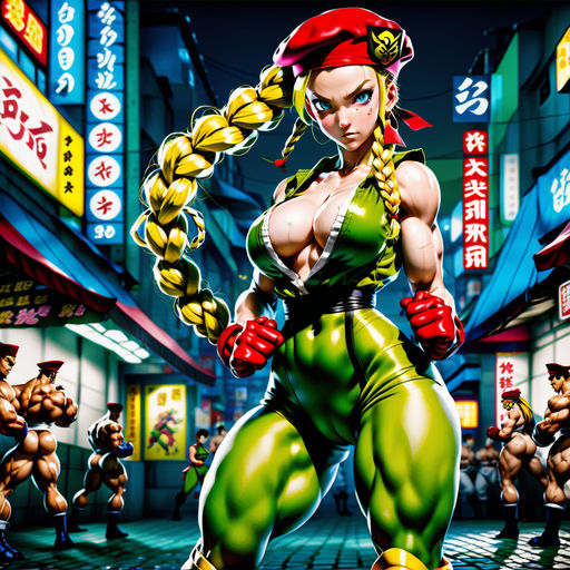 cammy white and patty fleur (street fighter and 3 more) drawn by