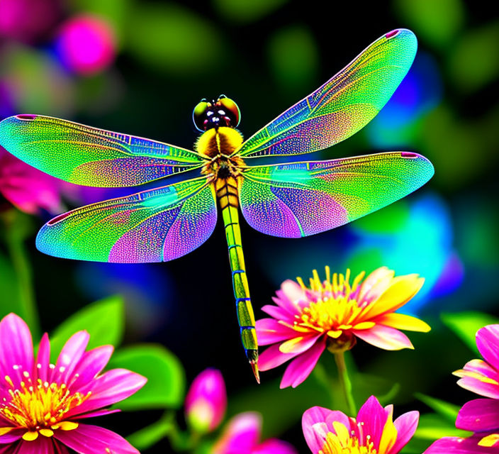 beautiful dragonfly wallpaper