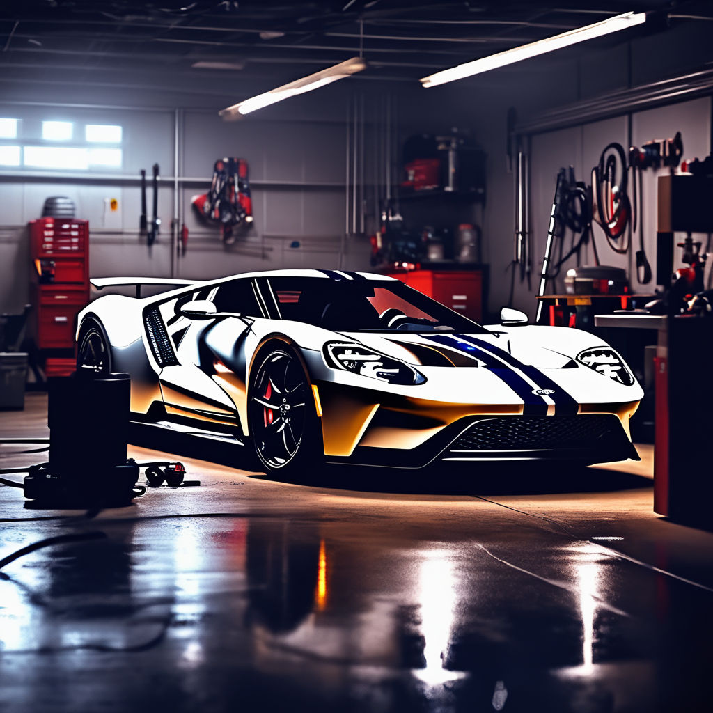 ArtStation - Ford GT LM Spec II