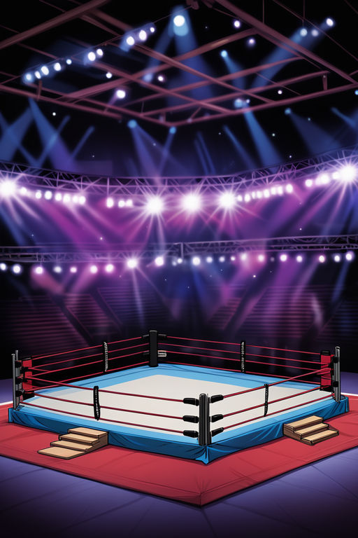 wrestling ring background