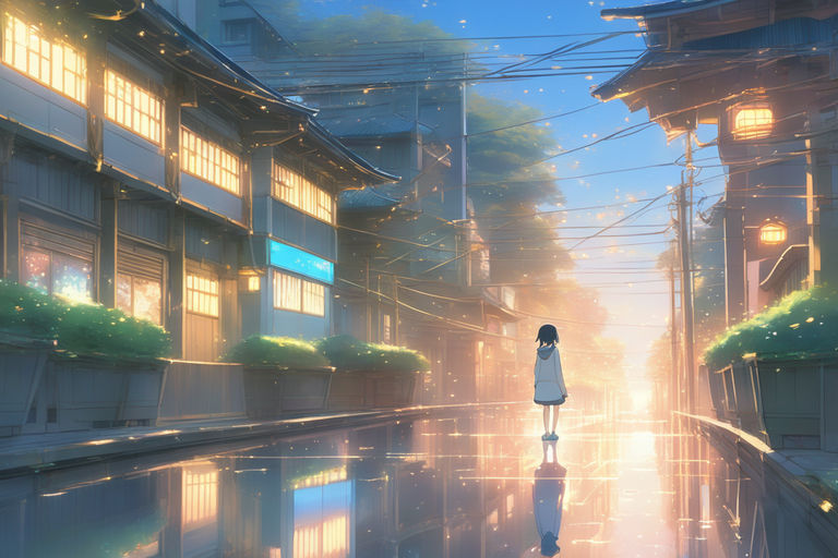 Anime rainy day Picture #126016620 | Blingee.com