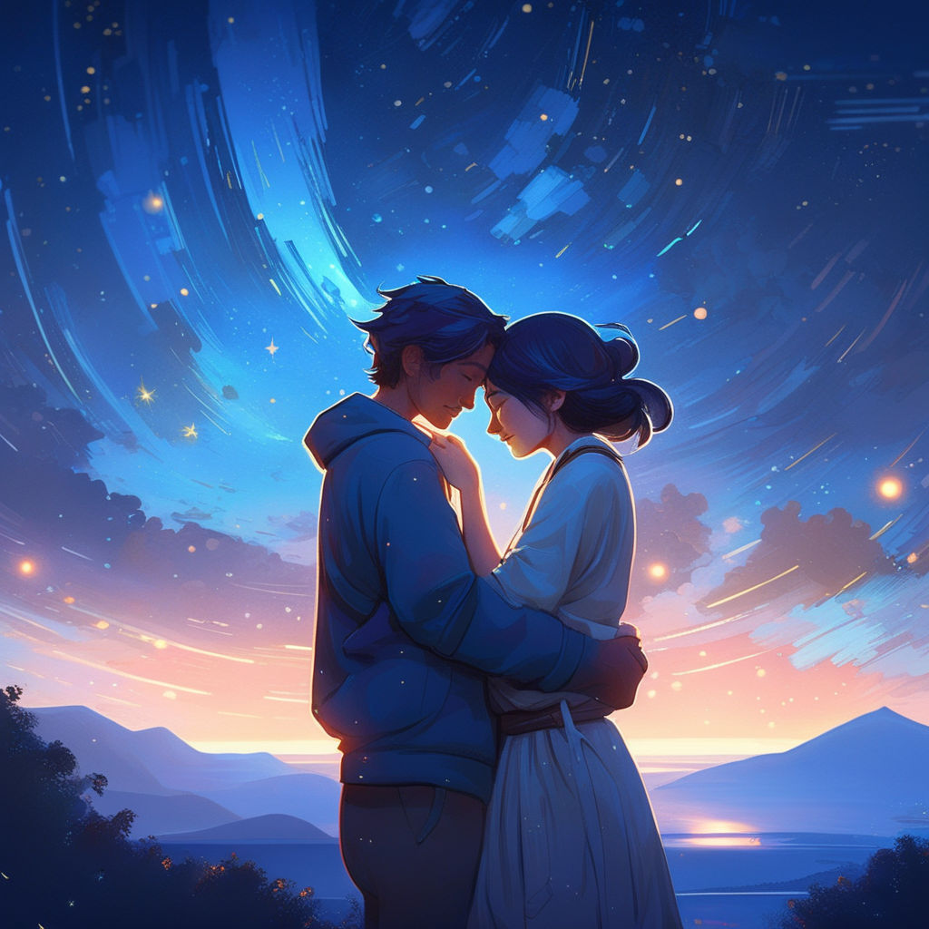 Long Distance Anime Couples Wallpapers on WallpaperDog