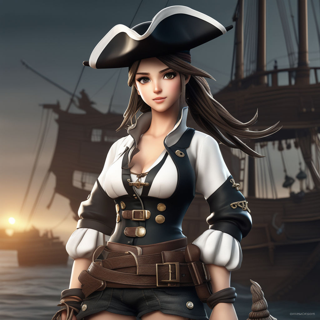 girl pirate anime