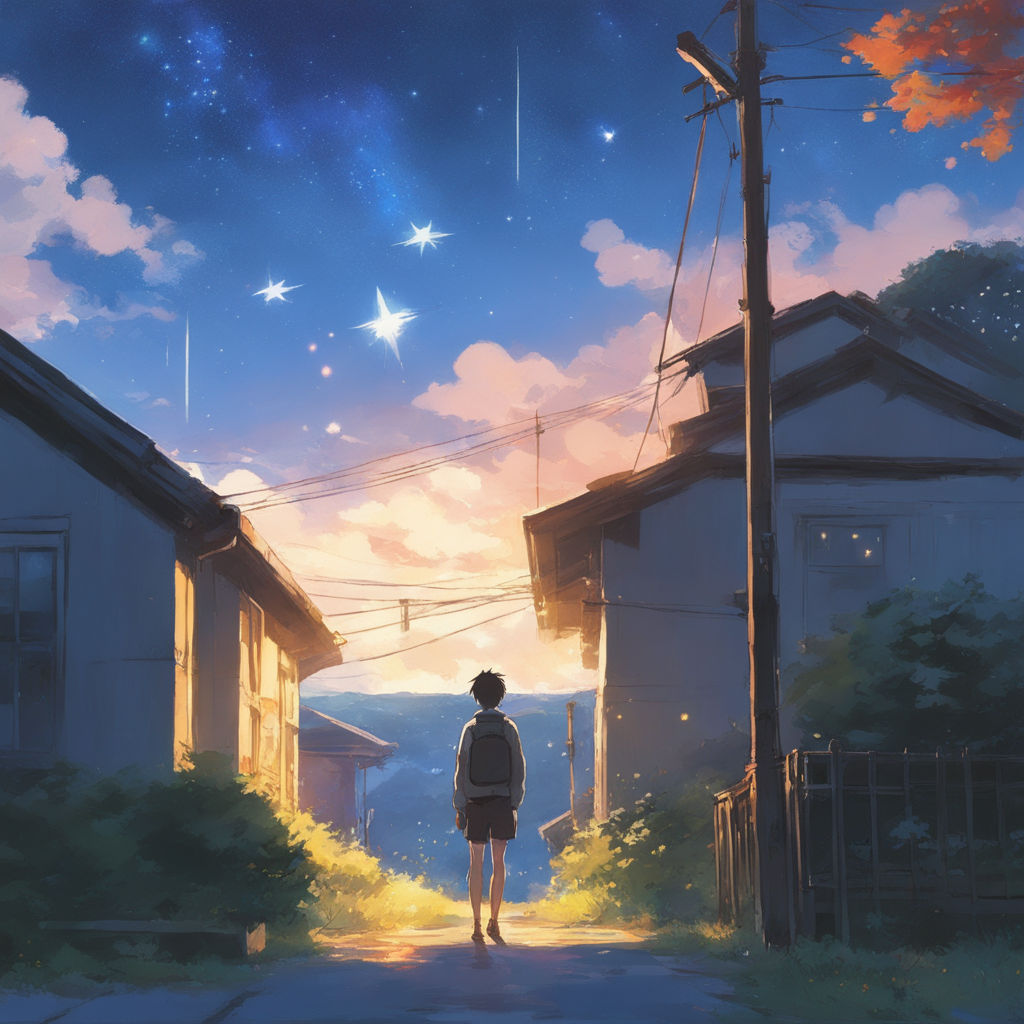 beautiful anime Interstellar by makoto shinkai, 8k