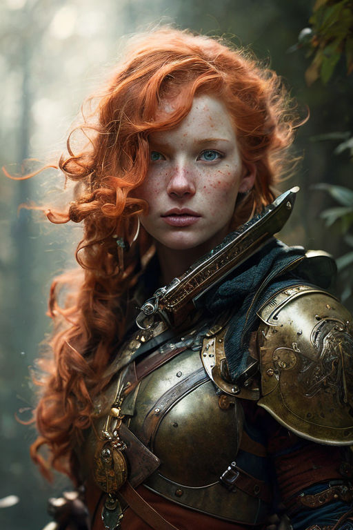 red headed female dwarf