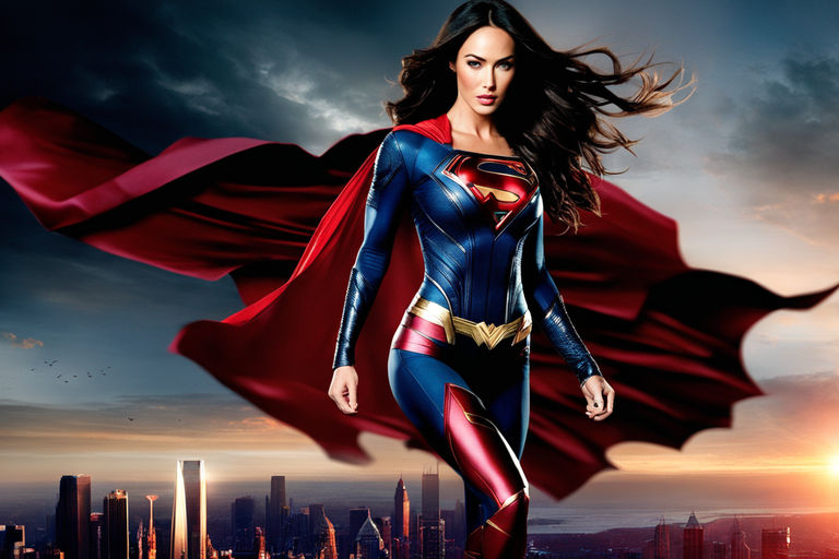 megan fox wallpaper supergirl