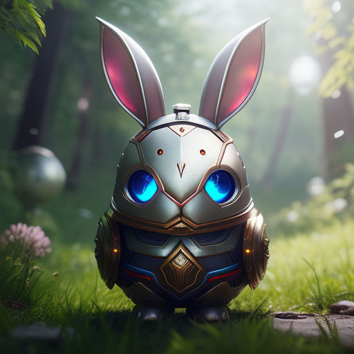 Easter Bunny Ezreal 🐇 League of Legends Custom Skin 