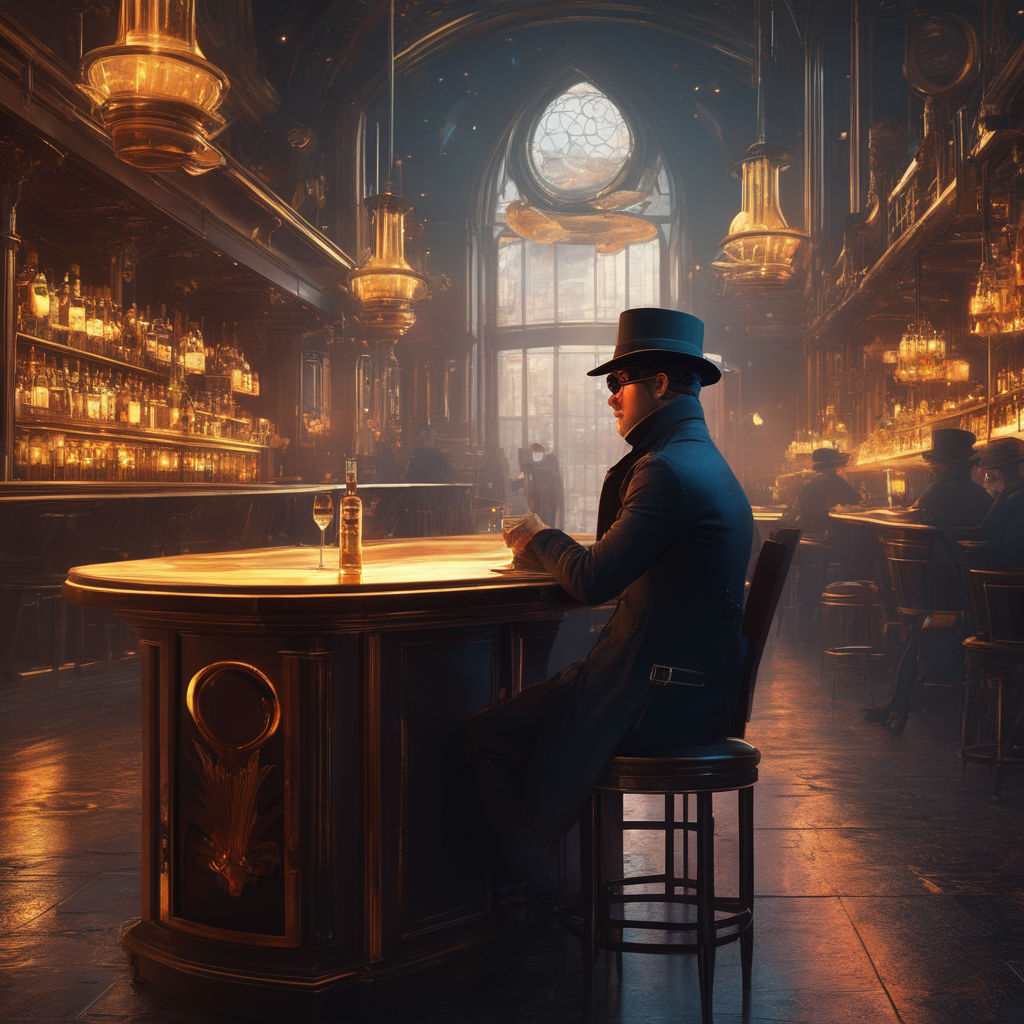 Black Steampunk man as a cop - AI Generated Artwork - NightCafe