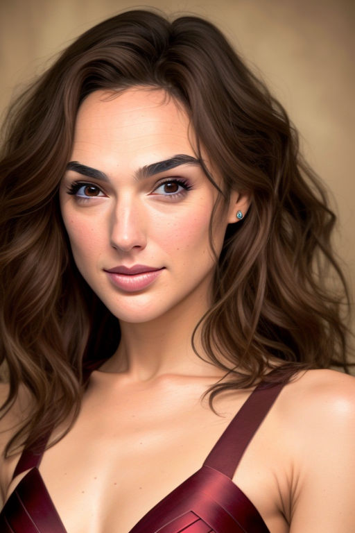 Prompt: Gorgeously beautiful gal gadot,  beautiful ,  alluring, flirty gaze, closed eyes,  full body,
, hyper detailed photo,  natural color hair,