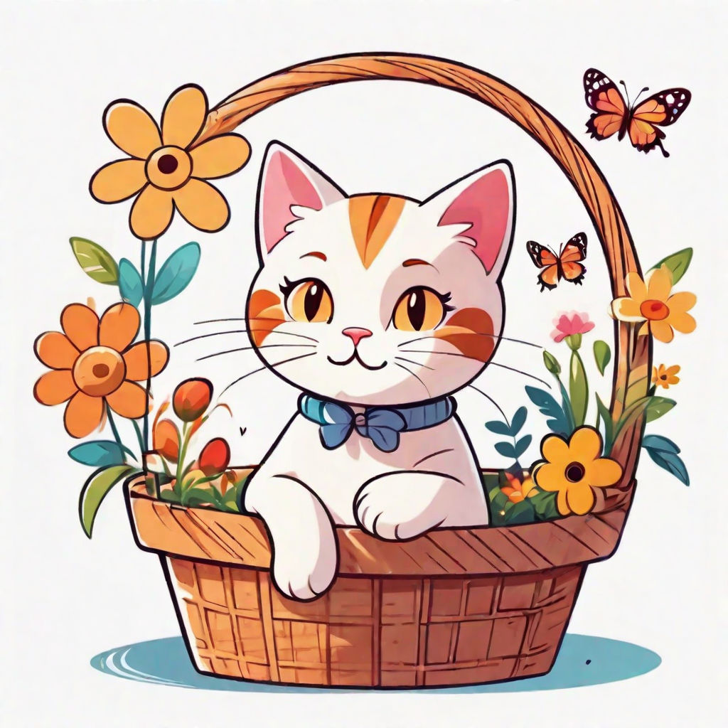 Free Cat Coloring Pages for Kids & Adults