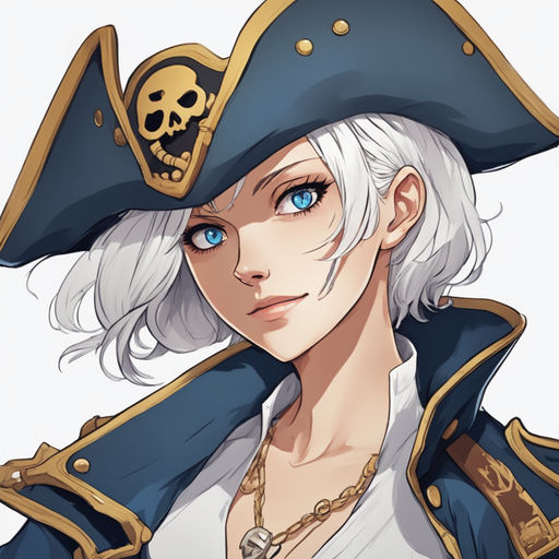 steampunk pirate male anime