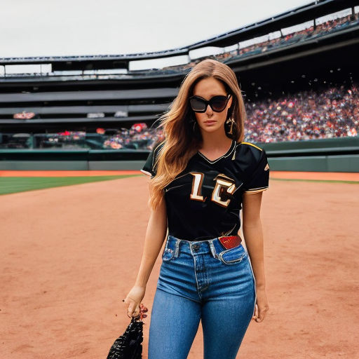 ArtStation - baseball jersey shirts women