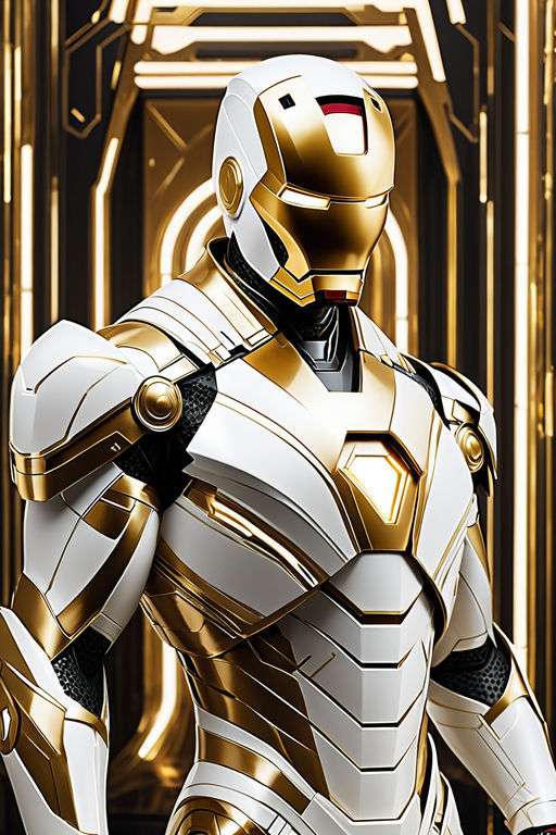 Iron Man Mark II (Gold Armor) Mini Bust