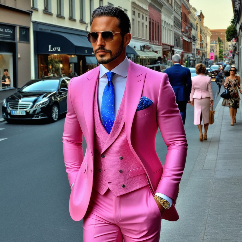 Strongman in a beautiful suit - Playground