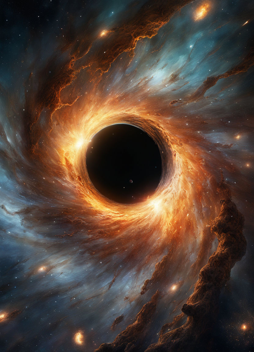 entering black hole