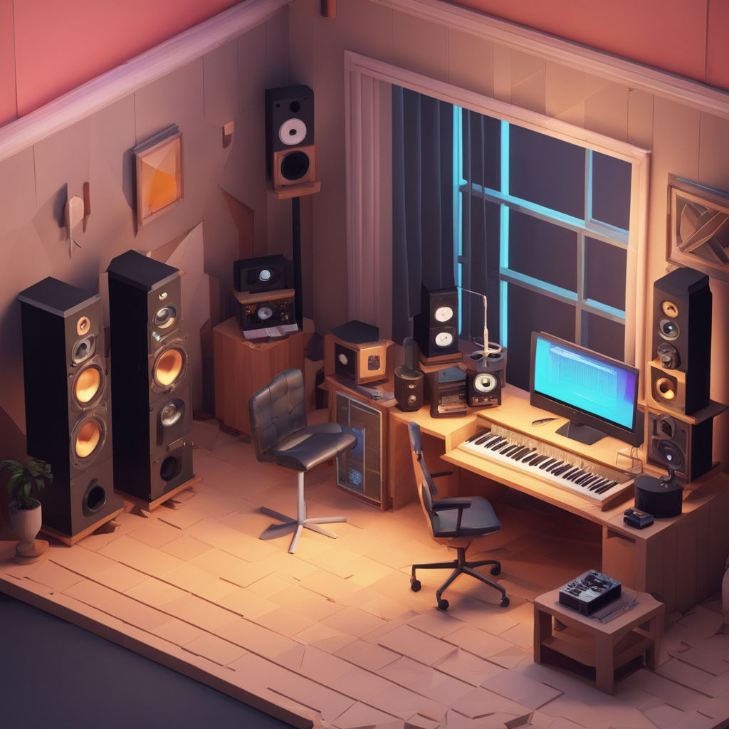 ArtStation - Yoga Studio Modular Kit Zen Yoga Room