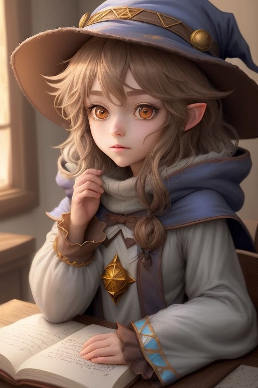 octopath traveler style fantasy rpg character art of steampun... - Arthub.ai