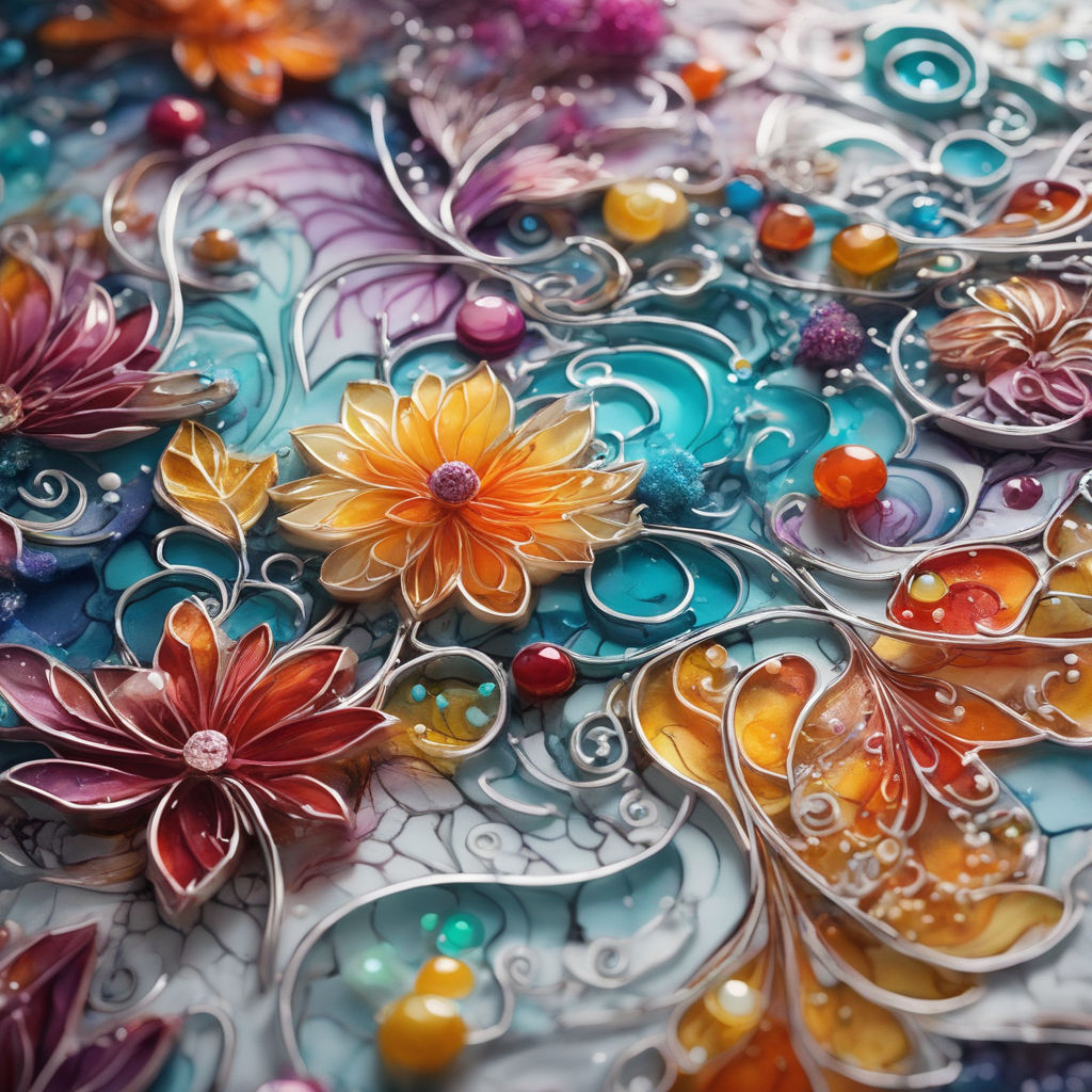 Colourful quilling designs by Instabul-based artist