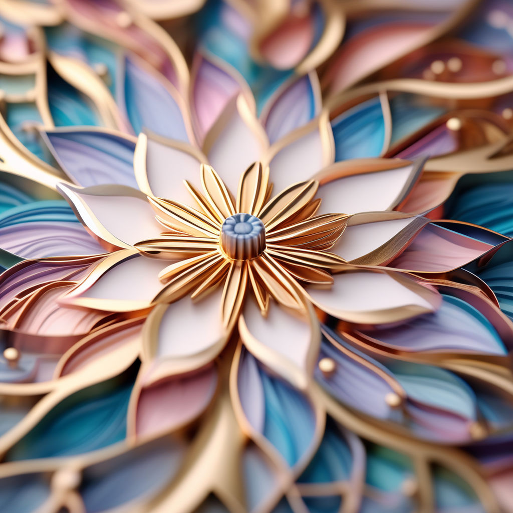 3D Paper Quilling Sunshine Rays · Creative Fabrica