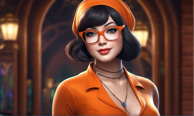 velma scooby doo Neonx-Art - Illustrations ART street