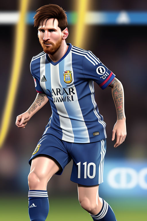 Adidas Lionel Messi Argentina Home Jersey 2018, Futbolista World