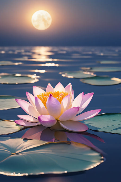 lotus flower emerging