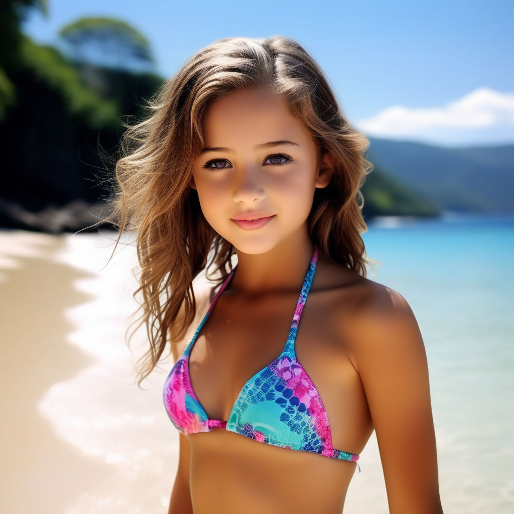 cute 15 year old girl in bikini - Playground