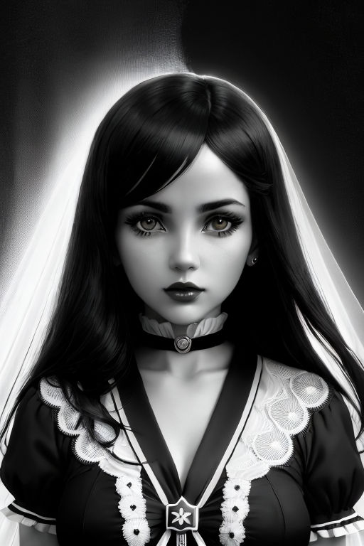 soft white and black negative edgy aesthetic anime profile picture