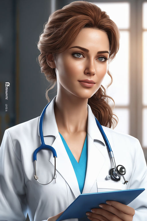 Premium Photo | Photo female doctor physician in medical uniform with  stethoscope cross arms on chest smiling